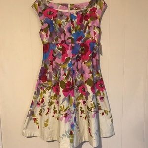 NWT Eliza J Floral Cocktail Party Dress